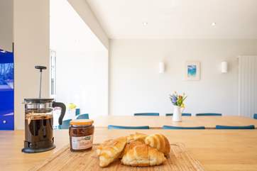 Plan your day ahead over breakfast before heading out to explore the island.