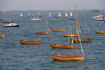 Mermaids are little wooden sailing boats that were designed for the Seaview sailing club back in the day.
