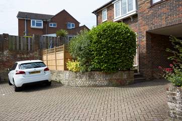 Your private parking space.