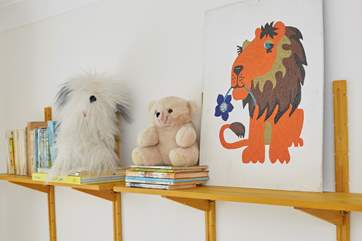 Children will love the choice of bedtime stories.