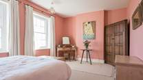 The spacious double bedroom on the first floor...