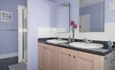 The family bathroom with bath and large walk-in shower cubicle. - Thumbnail Image