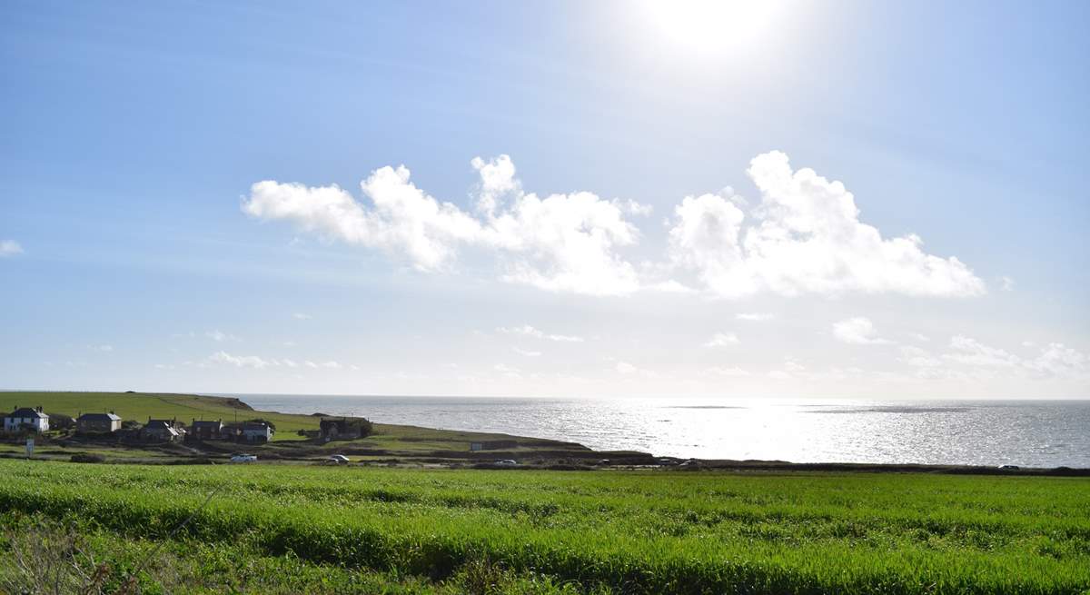 The coastline can offer dramatic changes in weather.