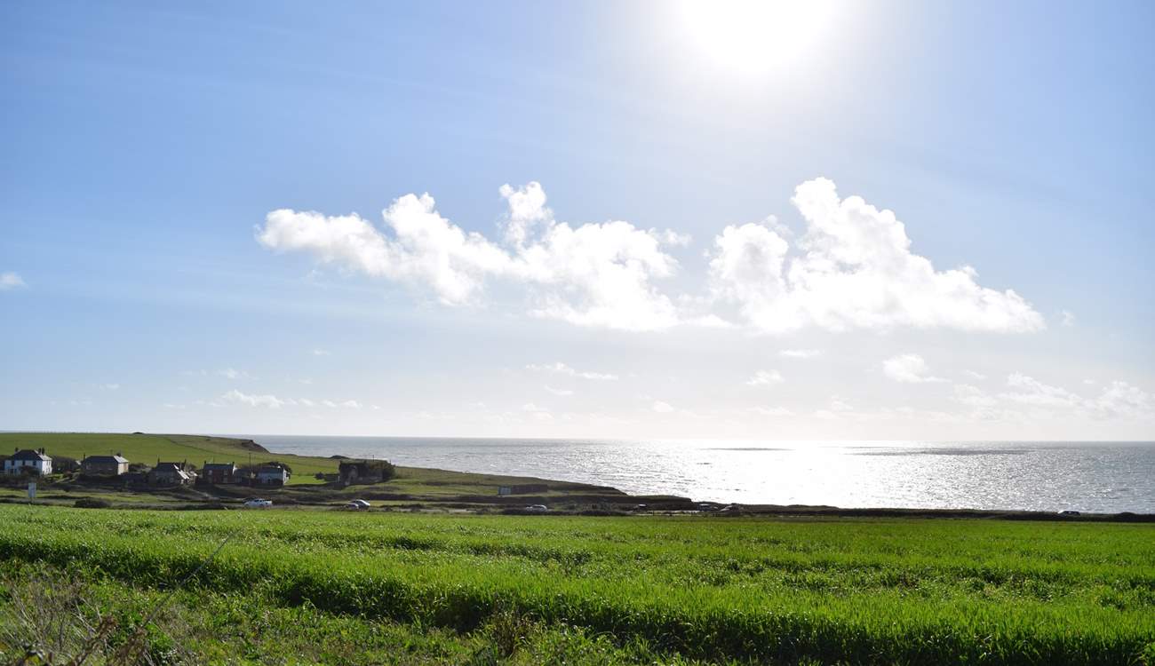 The coastline can offer dramatic changes in weather.
