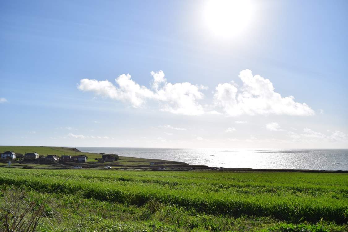 The coastline can offer dramatic changes in weather.