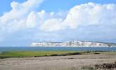 Amazing views across Compton Bay towards Freshwater, a very popular spot for surfers. - Thumbnail Image