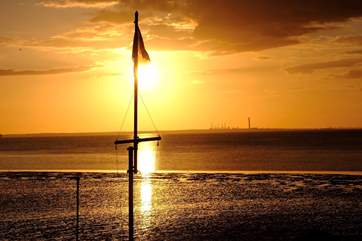 Stunning sunsets to admire.