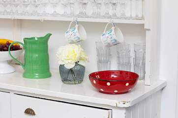 There are decorative touches throughout.