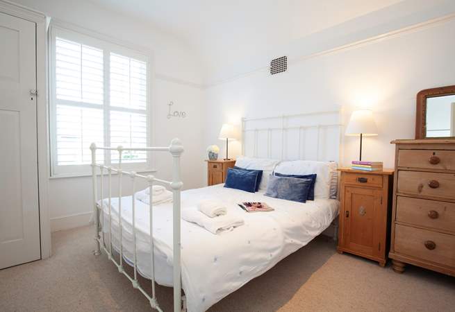 One of three comfortable double bedrooms on the first floor.