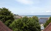 View of the Solent  on a clear day from the top rear bedroom window. - Thumbnail Image