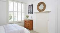 One of the comfortable double bedrooms on the first floor.