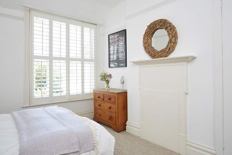 One of the comfortable double bedrooms on the first floor.