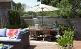 Spacious decking outdoors. - Thumbnail Image