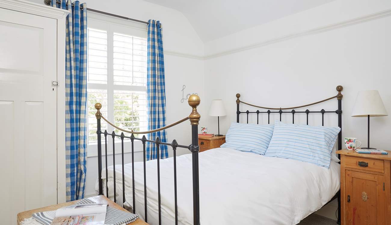 One of three comfortable double bedrooms on the first floor.