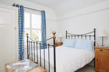 One of three comfortable double bedrooms on the first floor.