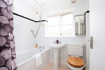 The family bathroom on the first floor.