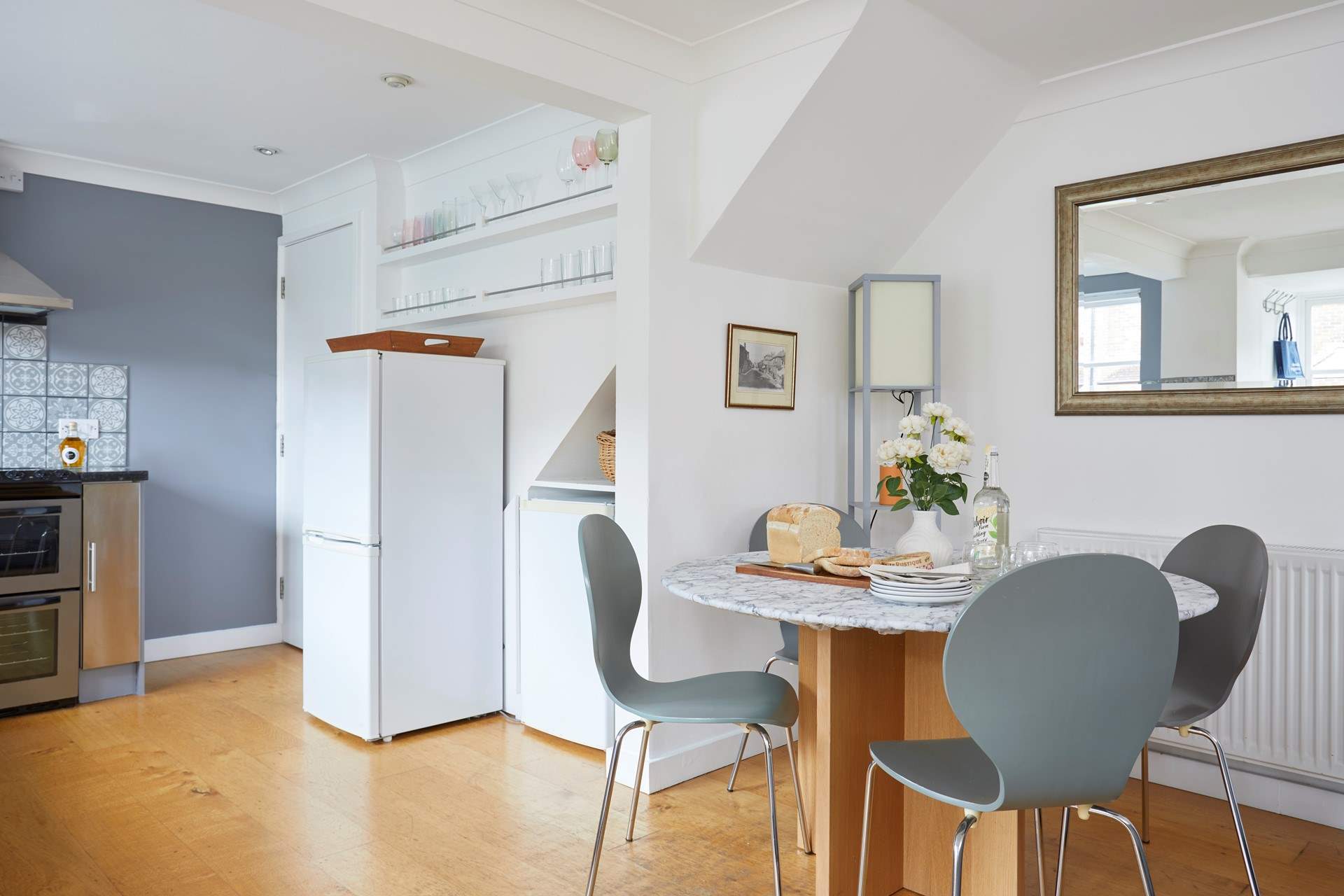 Perfectly arranged open plan living.