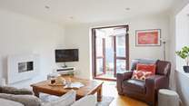 A wonderful space to relax and plan the day ahead. 