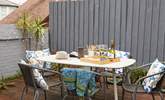 Enjoy alfresco treats on the decked terrace. - Thumbnail Image