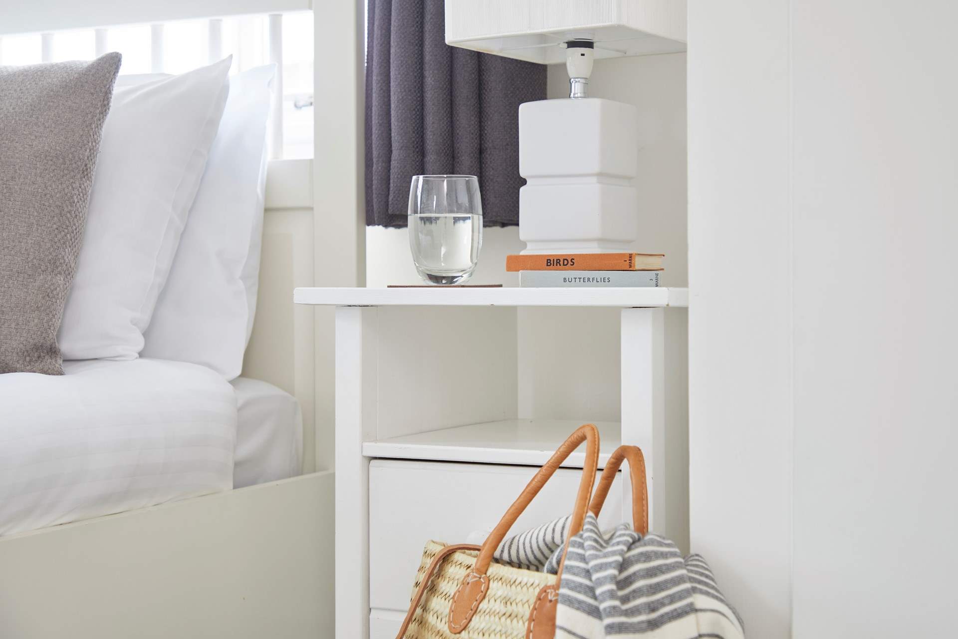 Don't forget your favourite books for bedtime reading.