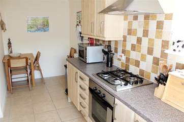 Little breakfast-area in the kitchen.