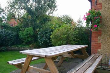 Enjoy an early morning coffee or late night glass of wine in your own private Eden.