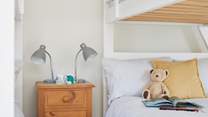 Cosy up with ted and a good bedtime read. 