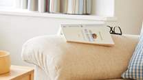 A cosy spot for reading.