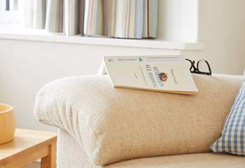 A cosy spot for reading.