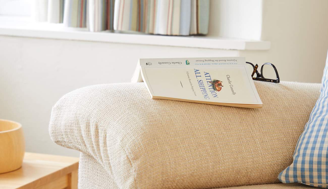 A cosy spot for reading.