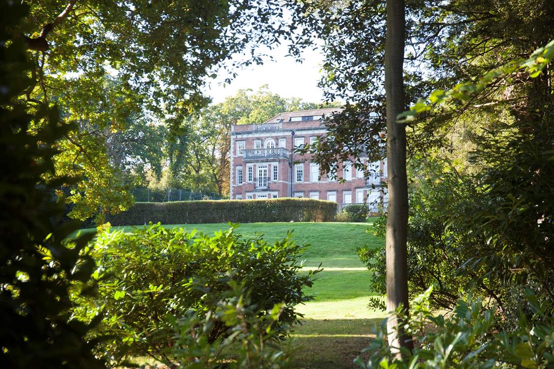 Look out for the Island's famed red squirrels frolicking across the lawn.