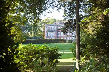 Look out for the Island's famed red squirrels frolicking across the lawn.