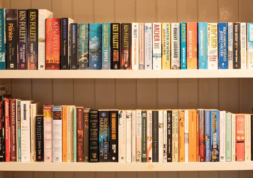 Not to worry if you have forgotten to pack a book.