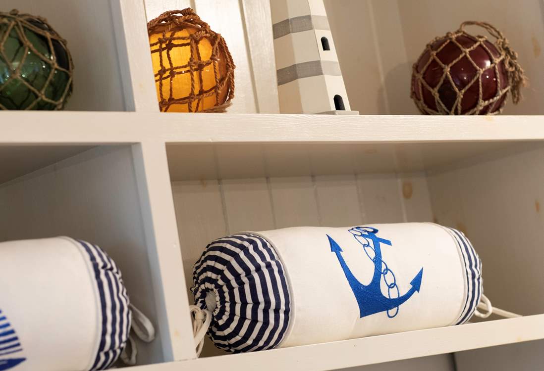 Delightful little touches make it a welcoming holiday home.