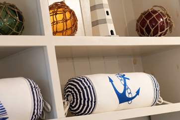 Delightful little touches make it a welcoming holiday home.