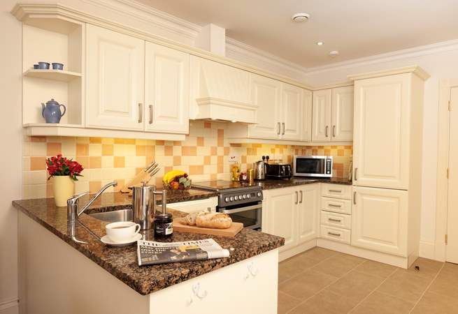 You will find everything you are likely to need in the modern kitchen as the owners have ensured it is very well-equipped.