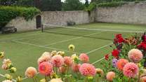 Tennis can be booked via the owners, either prior to arrival or once you are staying at the Farmhouse.