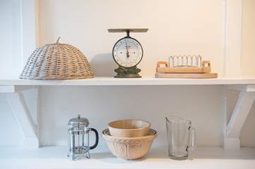 The pantry provides all the space you need for a family holiday.