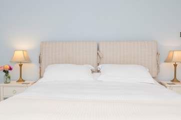 You will be sure to get a good night's sleep here...