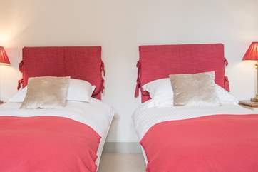The twin bedroom.
