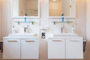 The en suite is adjacent to the master bedroom with a separate WC.