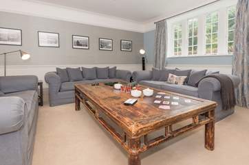 Ample comfortable seating for all to enjoy.