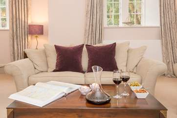 With lots of space, you will always find a spot to sit back and relax.