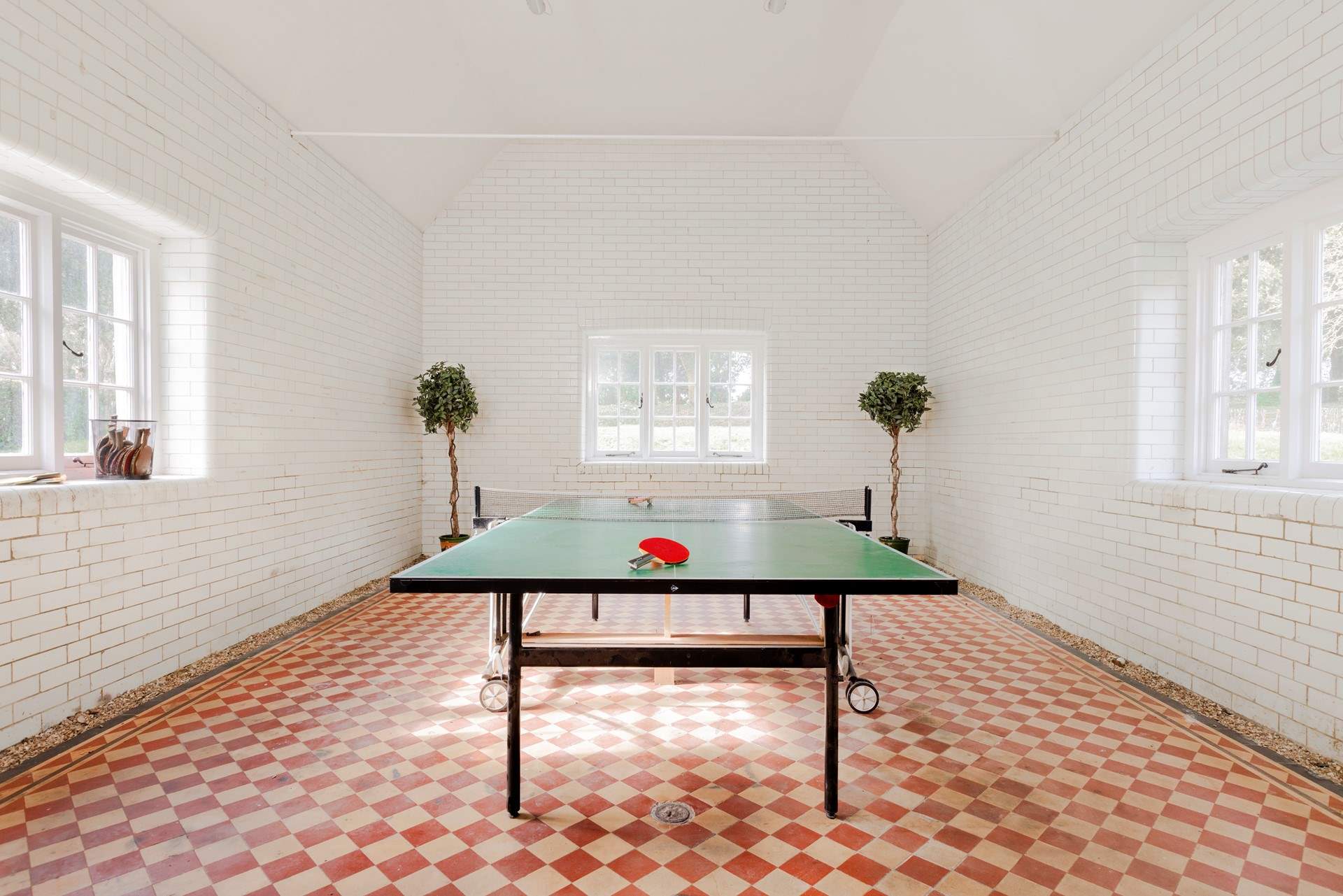 Enjoy a game of Ping Pong, one of many facilities available to guests at Barton Manor.