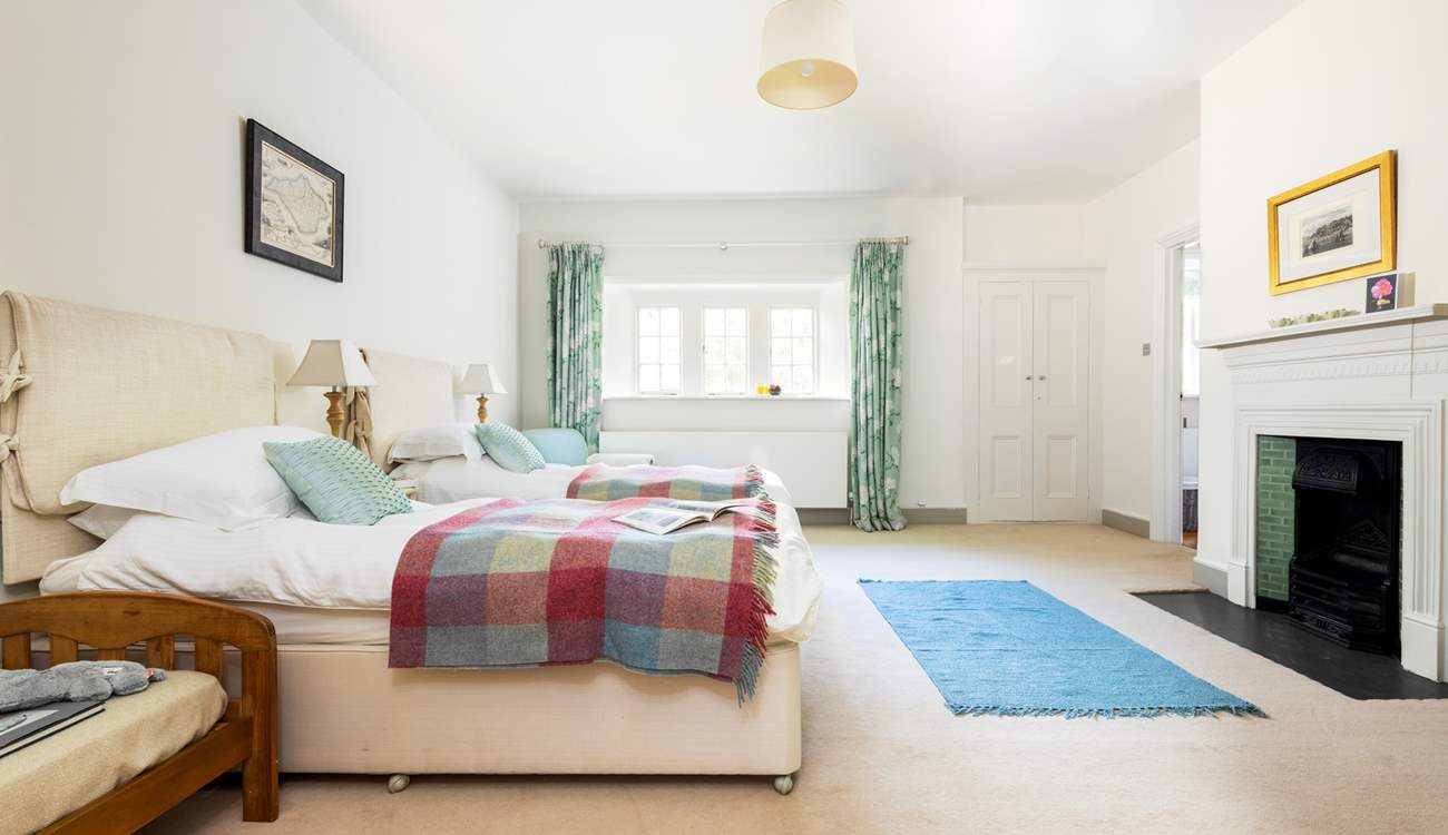This delightful room can be either twin beds or a super-king double.