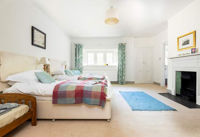 This delightful room can be either twin beds or a super-king double.