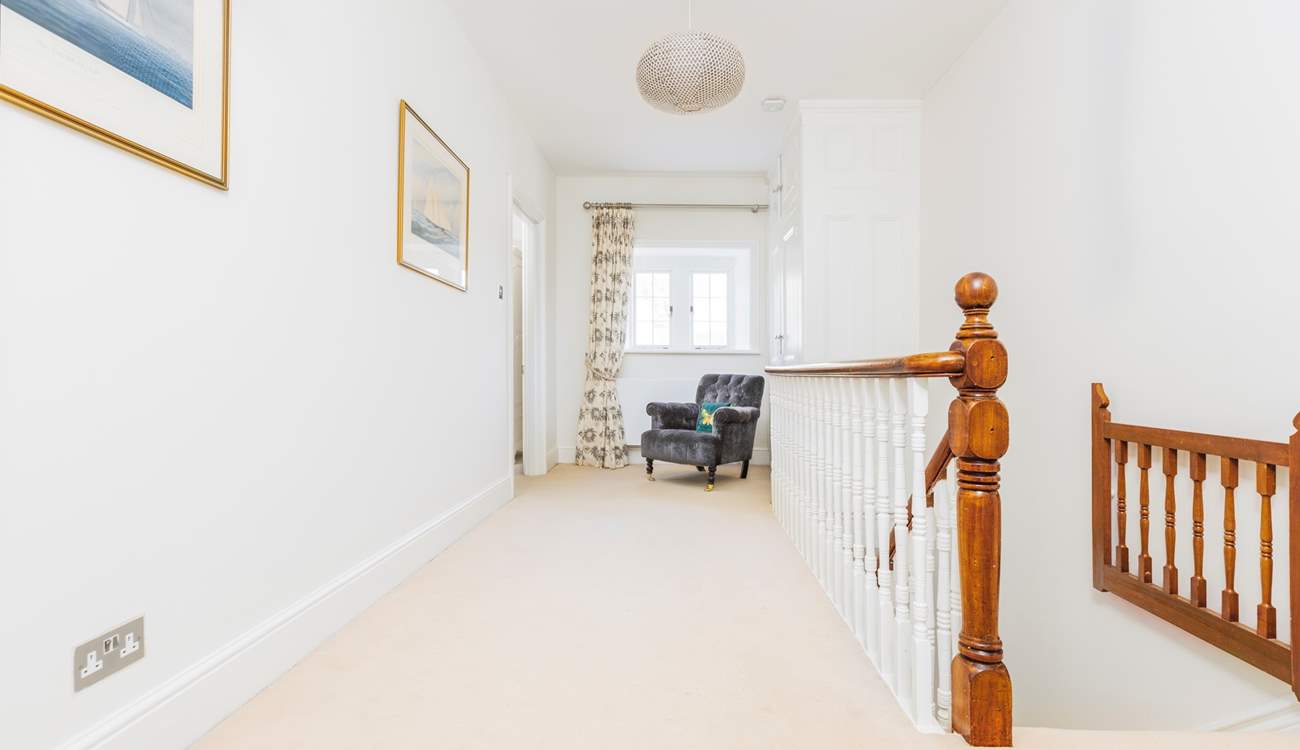 The four bedrooms lead off the first floor landing. 