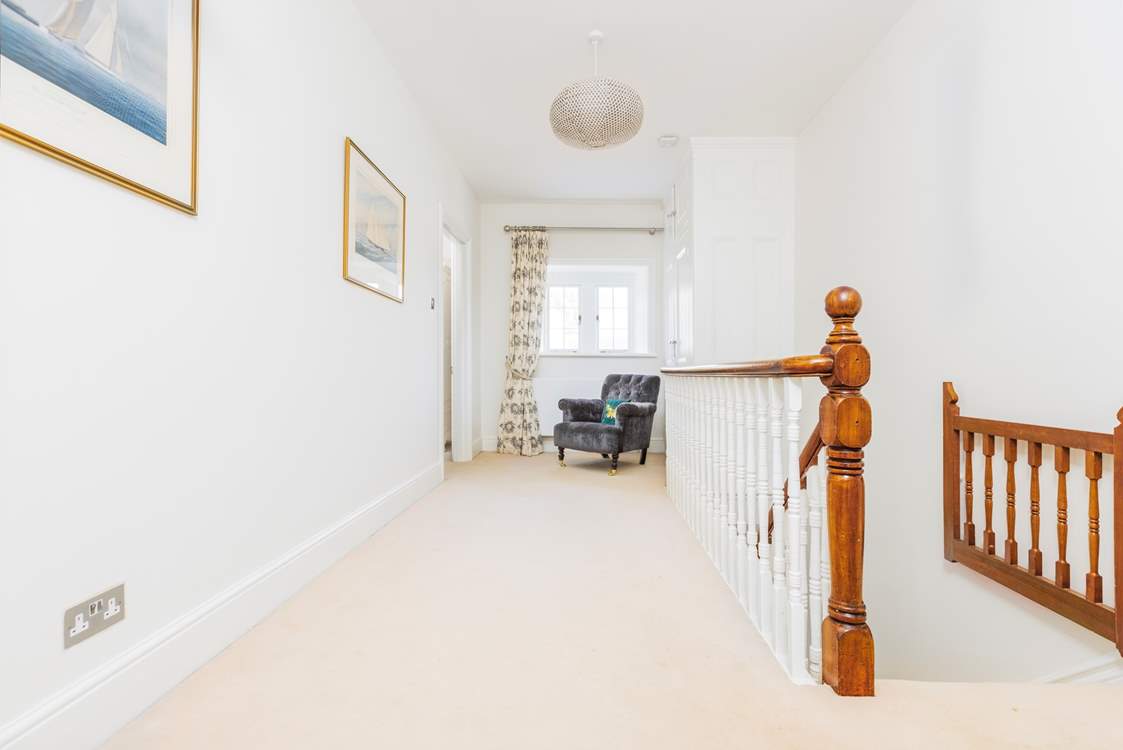 The four bedrooms lead off the first floor landing.