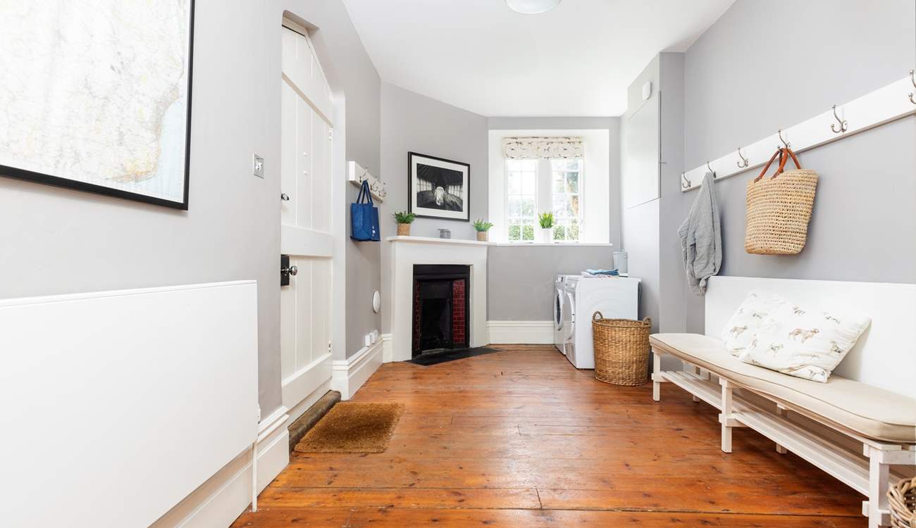 The boot-room is the ideal place to store your holiday essentials. 