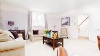 Barton Manor Farmhouse is beautifully furnished. 